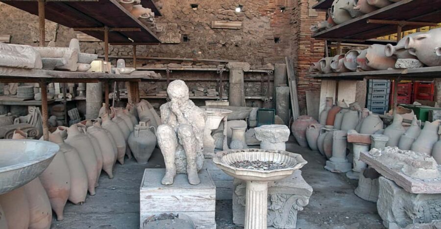 From Naples Port:Pompeii+Vesuvius tour - Pompeii: you control your pace with the audio guide