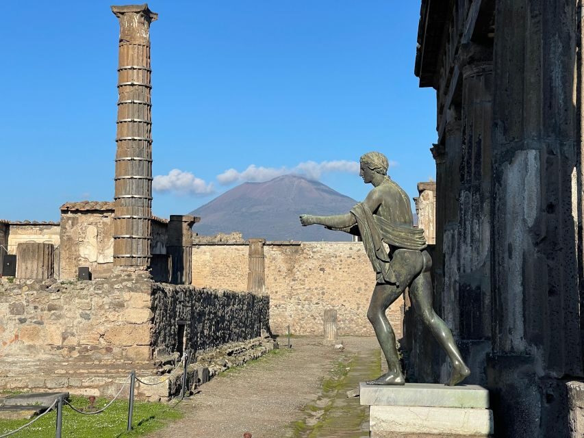 From Positano: Pompeii & Vesuvius tour small group - Skip-the-line Pompeii: how the day starts strong
