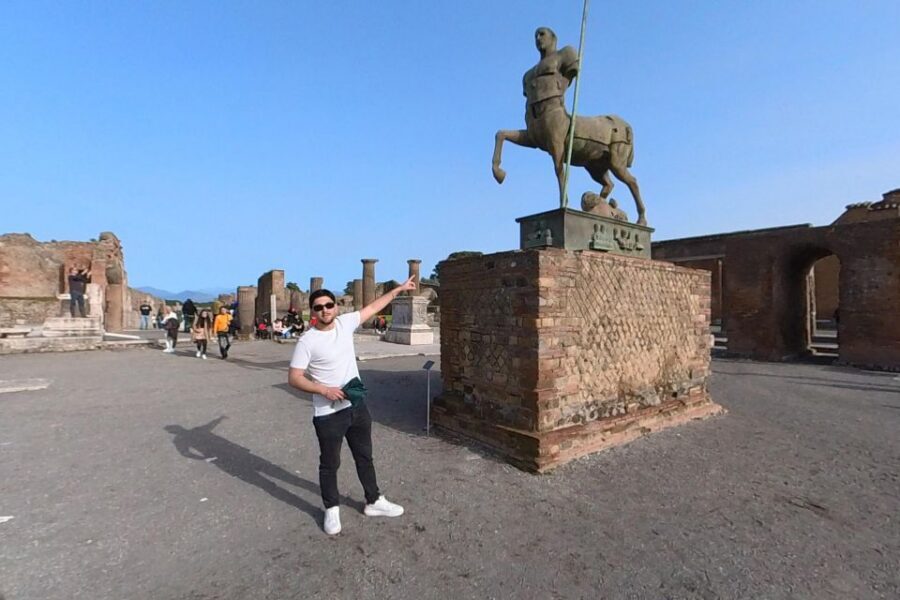 From Sorrento: Pompeii and Vesuvius Guided Tour with Lunch - Mount Vesuvius hike: crater views, timing, and realistic effort