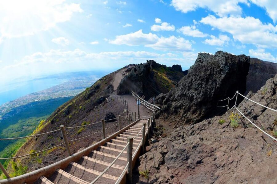 From Sorrento: Semiprivate Vesuvius Tour - Coach to the crater: what that ride really feels like