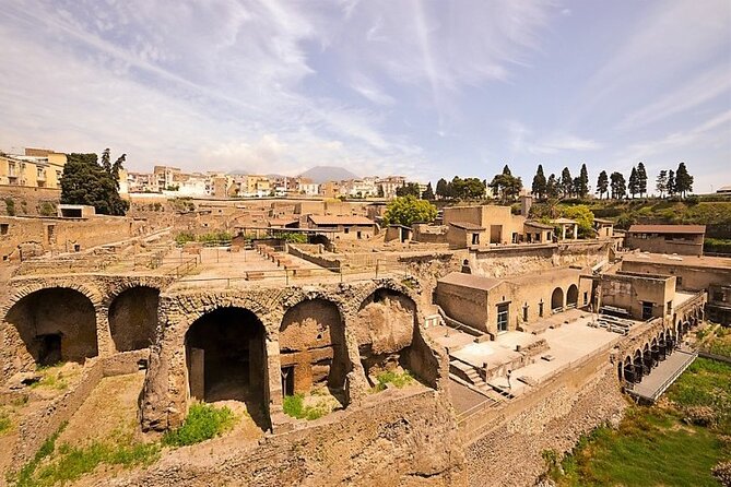 Half-Day Exclusive Private Tour of Pompeii and Herculaneum - Getting to Herculaneum: short transfer, different archaeological feel