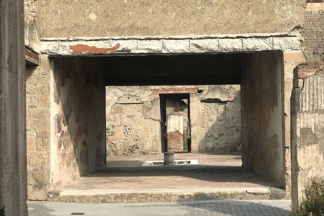 Herculaneum Private Tour with an Archaeologist - Casa del Tramezzo di Legno and the Feeling of Real Space