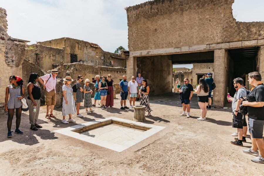 Herculaneum: Skip-the-Line Guided Tour with Archaeologist - Casa dell’Albergo, Casa del Salone Nero, and the Texture of Surviving Things
