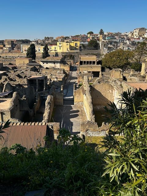 Herculaneum - Small Group Tour (admission included) - Walking the ruins: everyday Roman life, not just big highlights