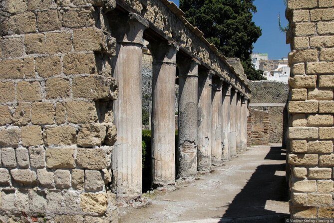 Naples: Pompeii, Herculaneum, and Vesuvius Tour by Minivan - Entering Pompeii with skip-the-line tickets