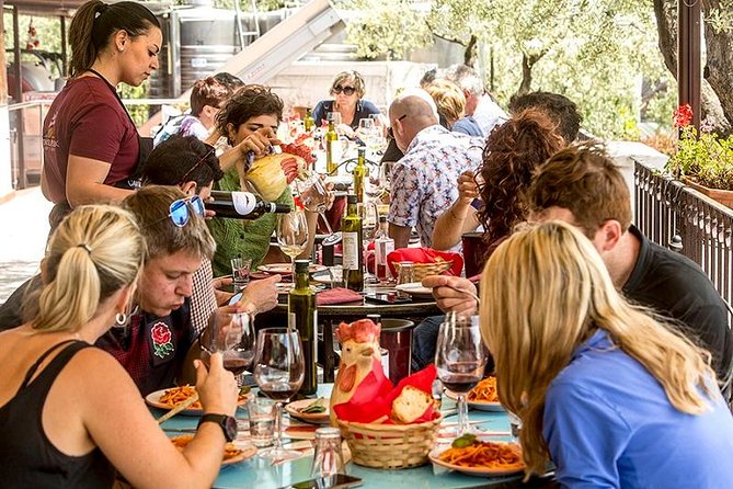 Organic Wine Tasting & Lunch on Vesuvius with Transfer from Sorrento Peninsula - The Views Over the Bay of Naples and Capri: When the Scenery Helps the Wine