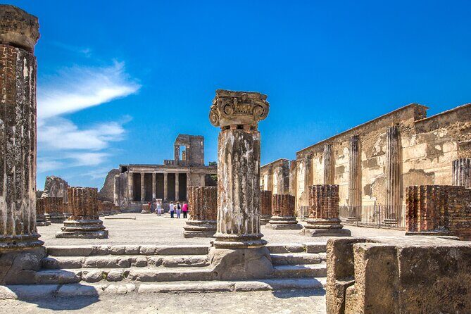 Pompeii and Herculaneum Small Group Tour with an Archaeologist - The Pompeii portion: walking the Forum, theaters, baths, and elite homes