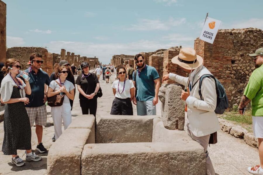 Pompeii and Mount Vesuvius excursion from Naples - Entering Pompeii: a two-hour highlights walk with a live guide