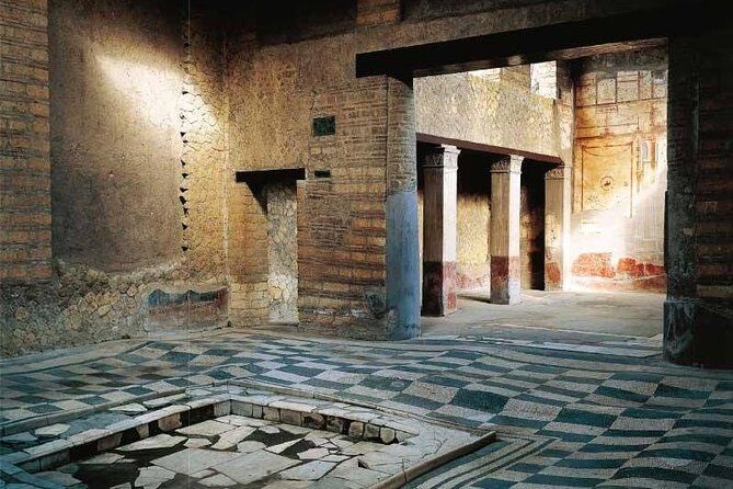 Pompeii Herculaneum small group tour from AmalfiCoast - Herculaneum’s 90-minute focus: preserved ruins and easier reading