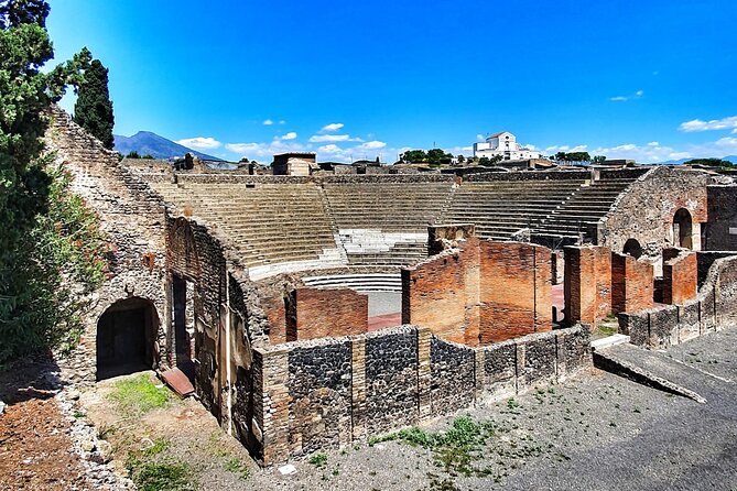 Pompeii & Mount Vesuvius Tour with Guided Visit, Tickets & Lunch - Daily-life stops you can actually picture: market, theater, baths