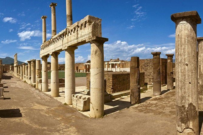 Shore tour of Pompeii, Vesuvius and Herculaneum. - Stop 3: Herculaneum’s UNESCO excavations in 1 hour