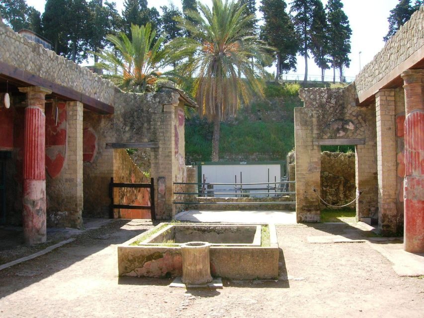 Sorrento: Pompeii & Herculaneum Day Trip Entry and Lunch - Herculaneum guided tour: seeing everyday life before Pompeii’s scale crushes you