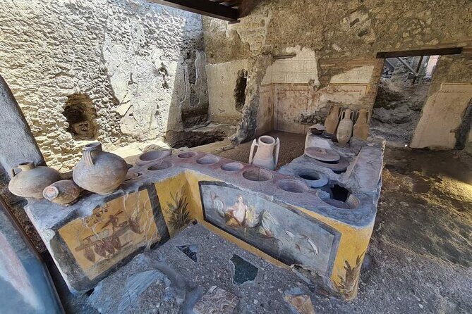 The charm of Pompeii and Herculaneum.Private Tour with Official Guide - The train to Herculaneum: included transport that protects your time