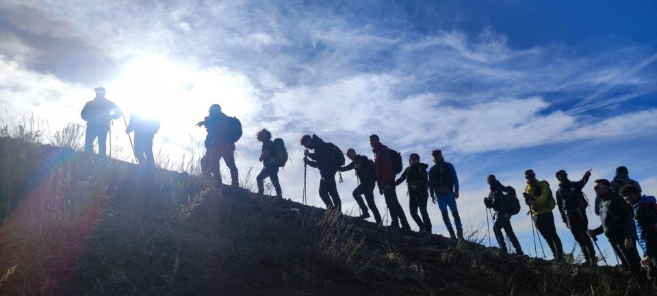 Vesuvio: 3h trekking tour with volcanological guide - The route after the toast: heading toward Matrone