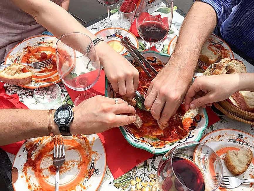 Vesuvio National Park: Wine Tasting & Tour with Light Lunch - Barrel room visit: where amphora-aged wines become understandable